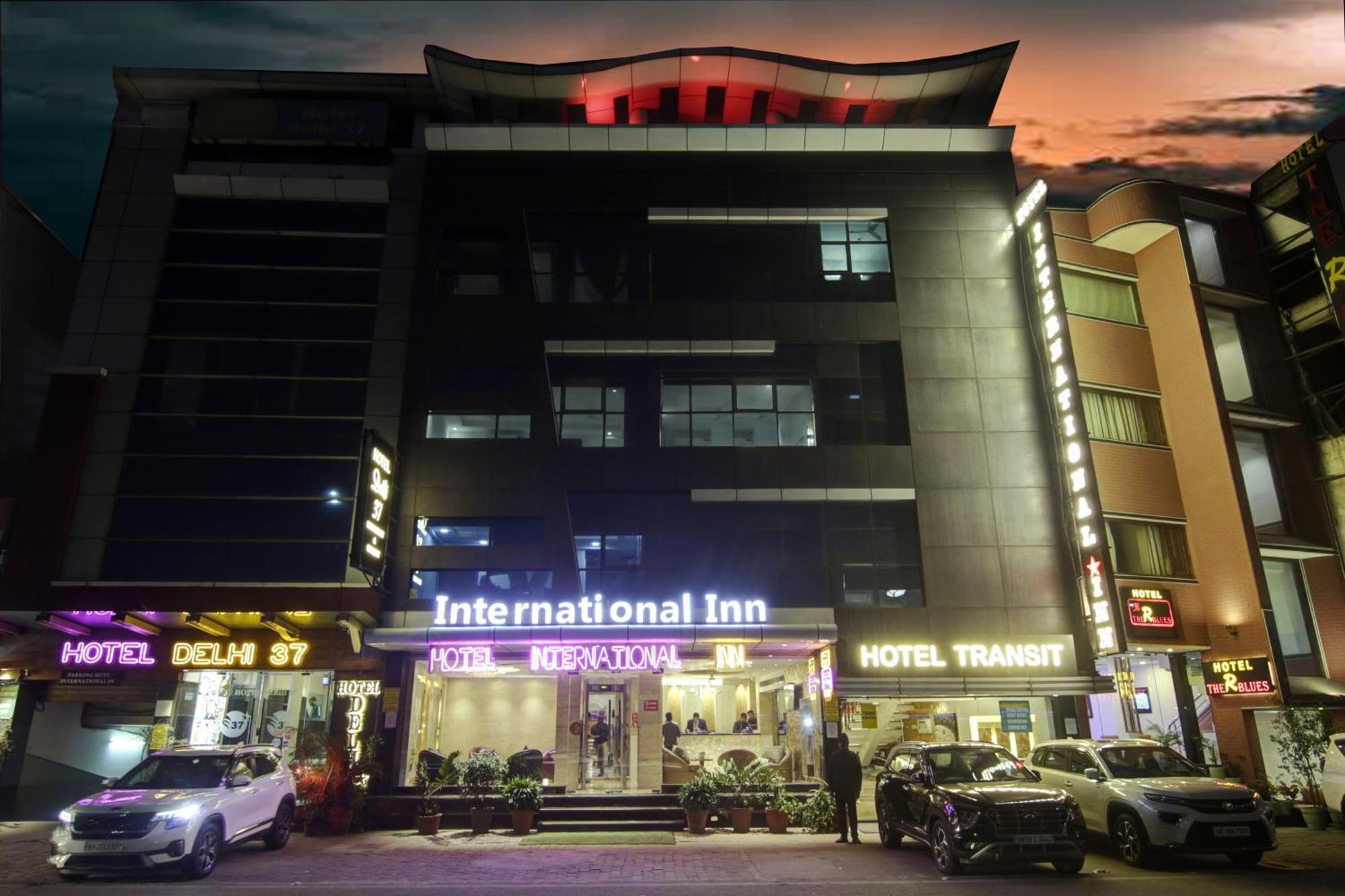 Hotel International Inn - Near Delhi Airport Új-Delhi Kültér fotó